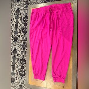 Fabletics Women’s The One Jogger Neon Pink Pants Size 3X